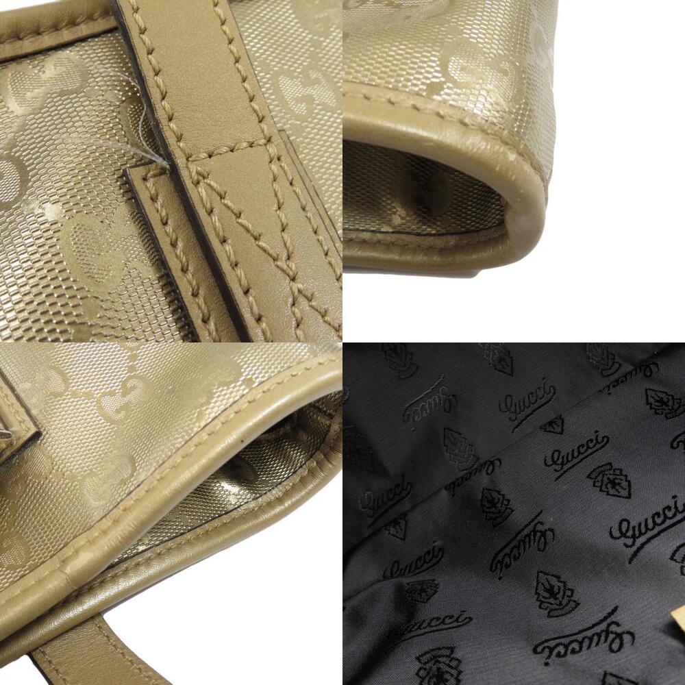 Gucci GG Imprime Joy Tote Shoulder bag Gold - Picture 7 of 11